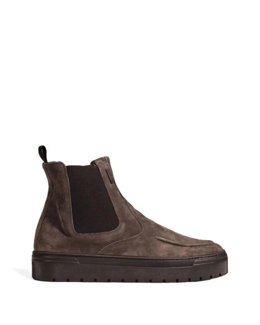 Antony Morato Brown Suede Chelsea Boots for men