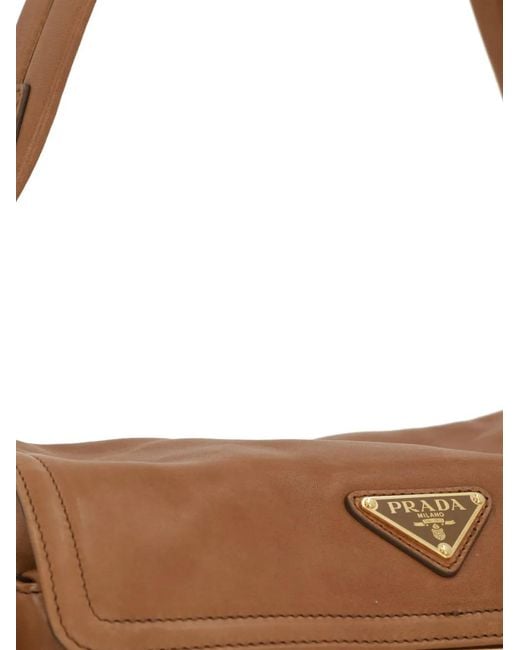 Borsa Explore Medium di Prada in Brown