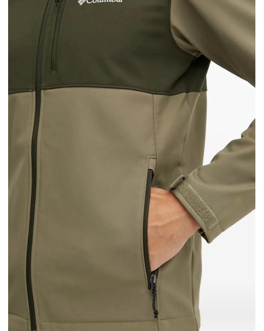 Columbia Green Ascender Softshell Two-Tone Jacket for men