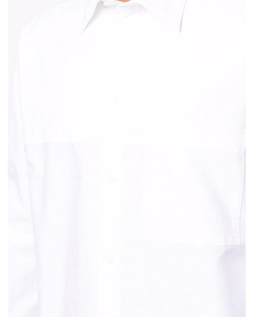Camicia sartoriale di Loewe in White da Uomo
