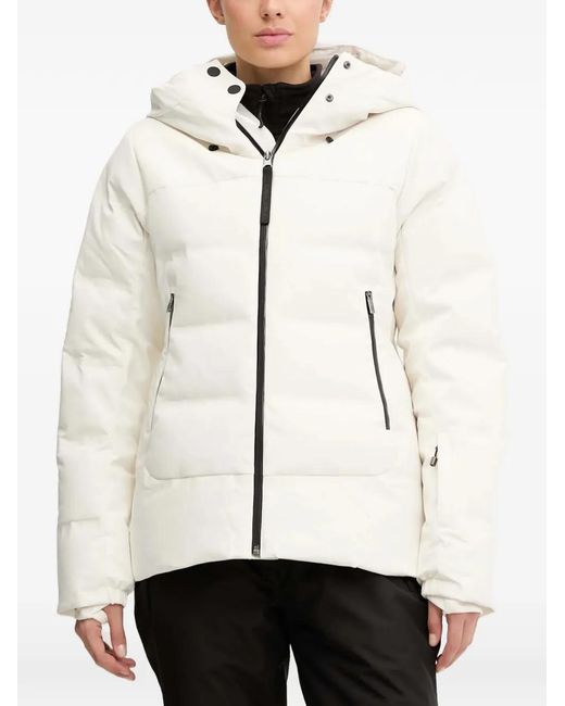 The North Face White Cirque Du Soleil Hooded Padded Jacket