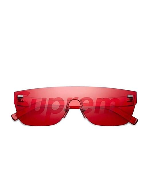 Supreme Red X Louis Vuitton City Mask Sp Sunglasses for men