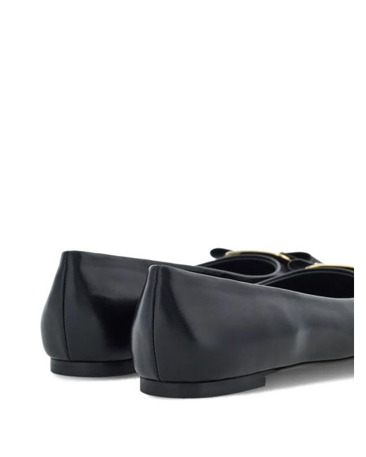 Ferragamo Blue Flat Shoes