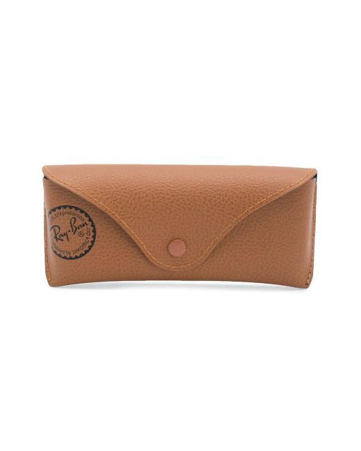 Ray-Ban Green Rectangular Frame Sunglasses