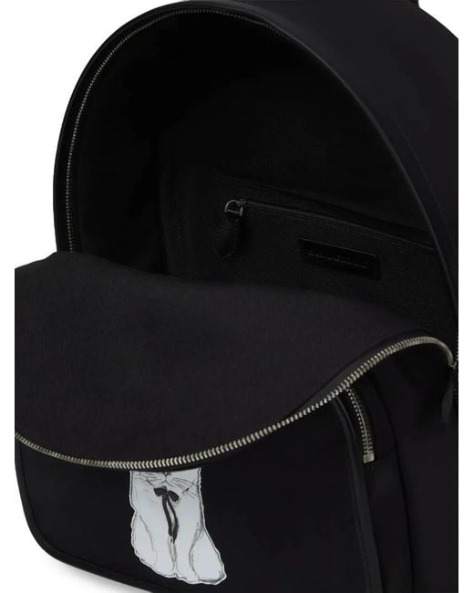 Karl Lagerfeld Blue Large Ikon Choupette Backpack