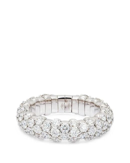 Zydo White Diamond Stretch Ring