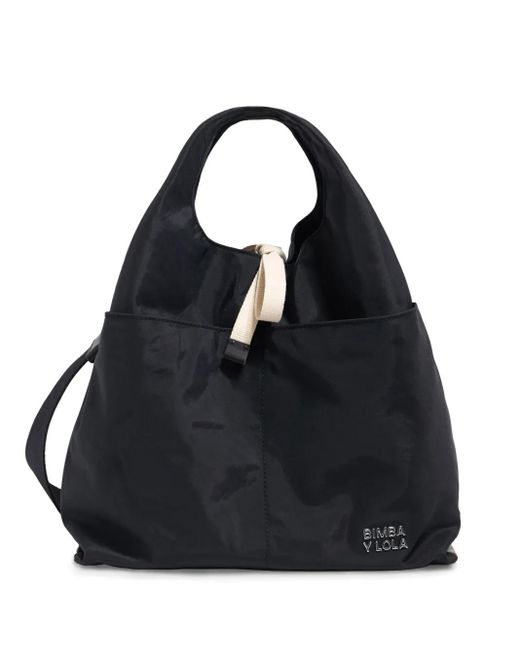 Bimba Y Lola レザーハンドバッグ Black