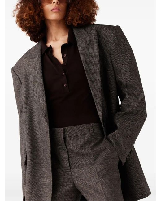 Stella McCartney Black Single-Breasted Blazer