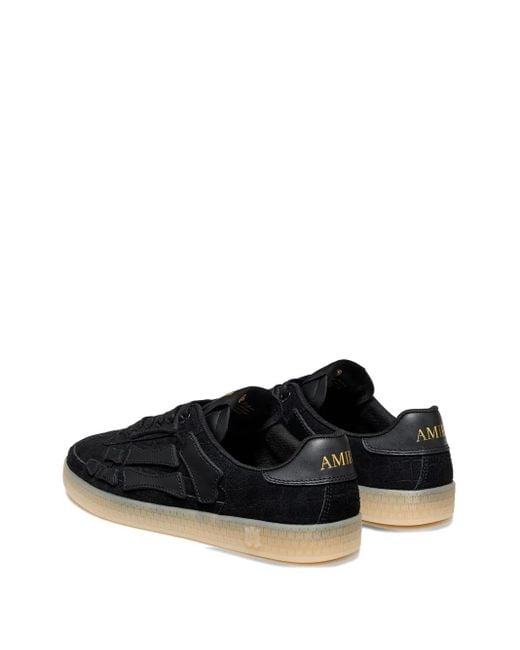 Amiri Black Pacific Bones Sneakers