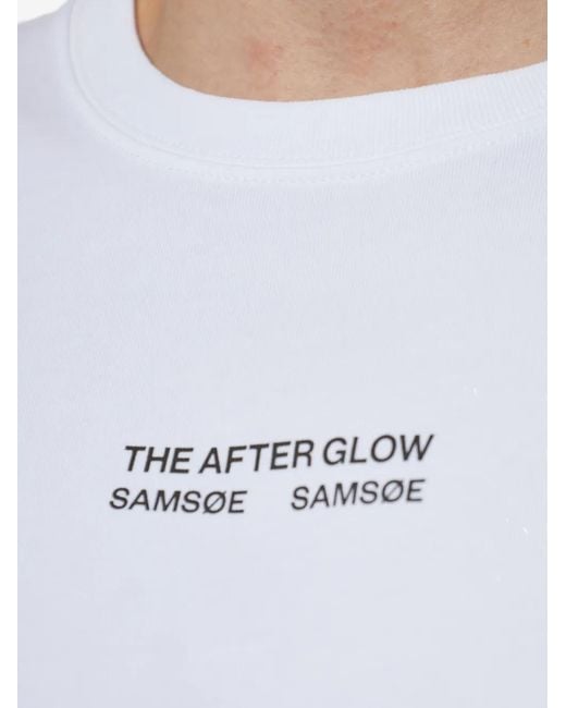 Samsøe & Samsøe White Sauni T-Shirt