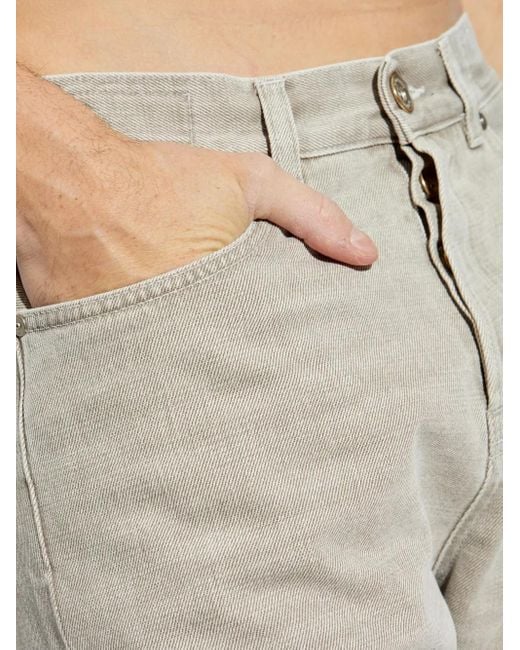 Eleventy Geknöpfte Jeans in Natural für Herren