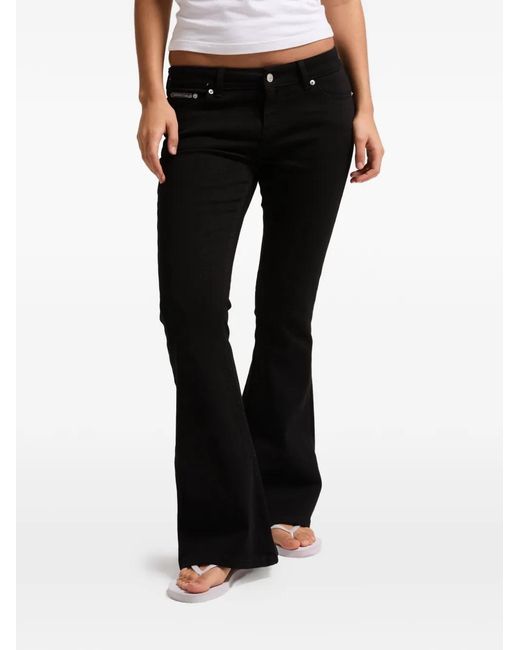 Juicy Couture Black Logo-Embellished Jeans