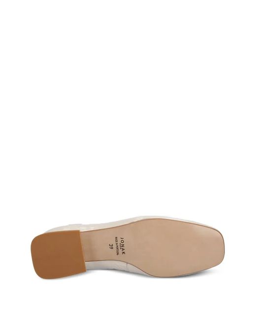 JONAK PARIS Natural Escarpins Vernis Dybil À Détail De Nœud
