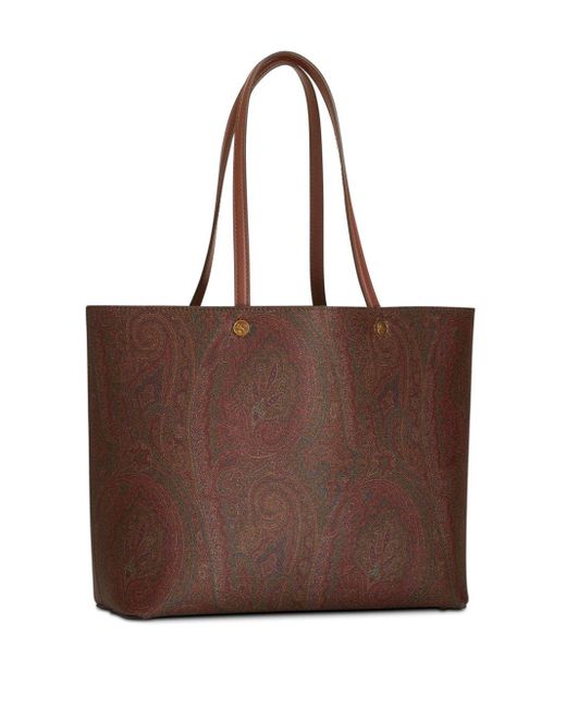 Grand sac cabas Essential Etro en coloris Brown