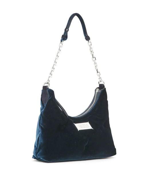 Maison Margiela Blue Glam Slam Hobo Shoulder Bag