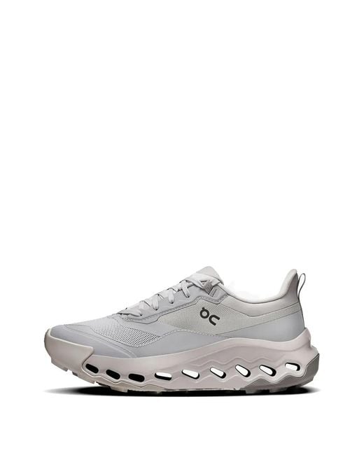 On Shoes White Cloudhoriz 2 Mesh Sneakers