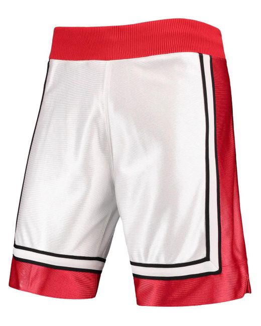 Mitchell & Ness Red 1989 "Unlv Rebels" Shorts for men