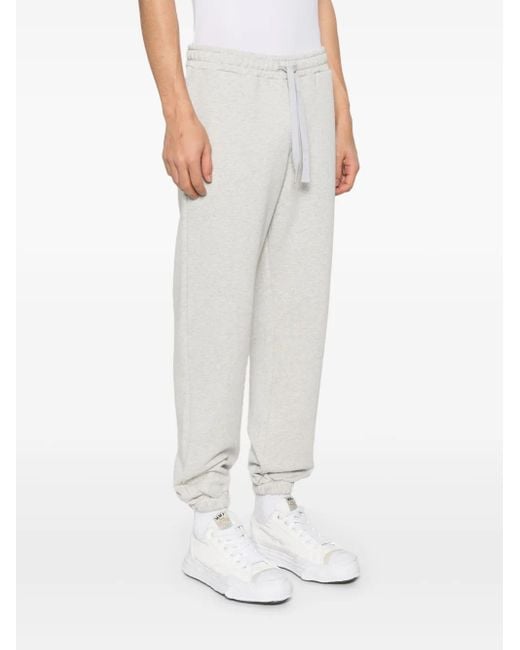 GARMENT WORKSHOP White Logo-Embroidered Track Pants for men