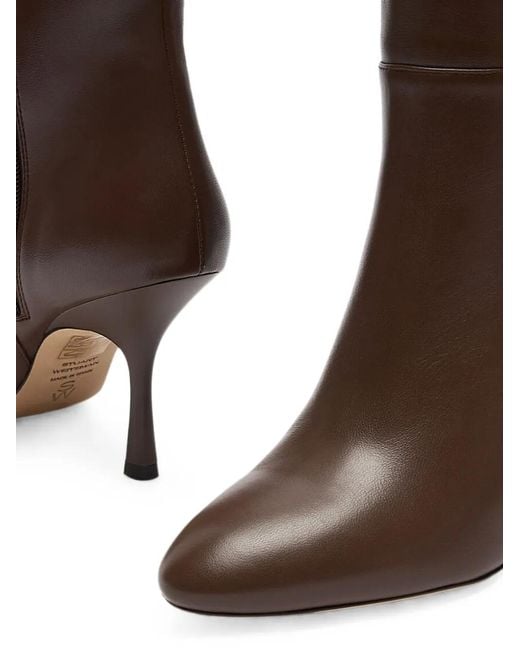 Stuart Weitzman Brown Madison Leather Knee-High Boots