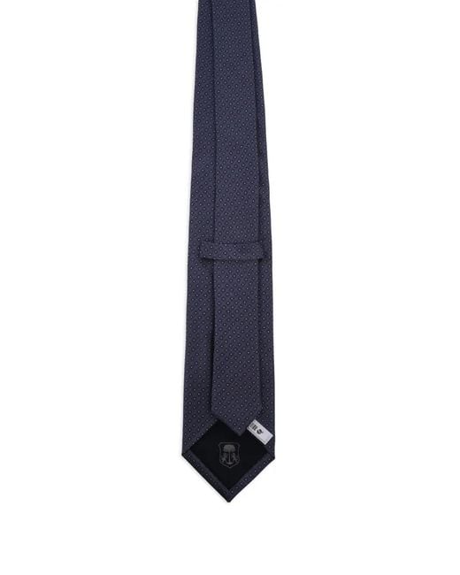 Corneliani Blue Patterned Tie for men
