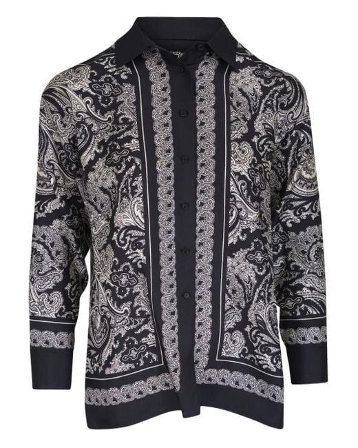 Nili Lotan Alfie Shirt Black