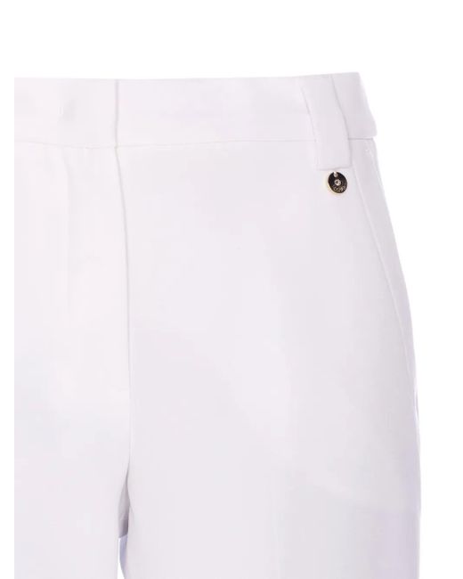 Liu Jo Broek Met Logobedel in het White