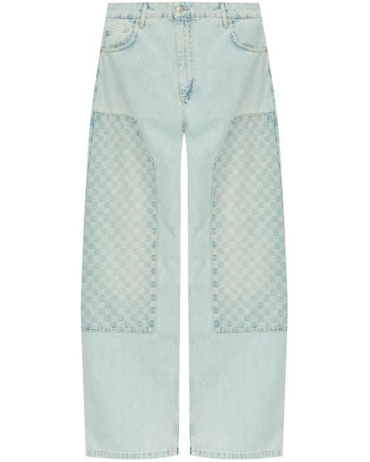 Jeans Monogram Carpenter di M I S B H V in Blue da Uomo