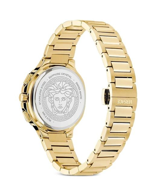 Reloj V-Chrono de 40 mm Versace de color Metallic