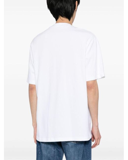 Calvin Klein Connected Layer T-Shirt in Blue für Herren