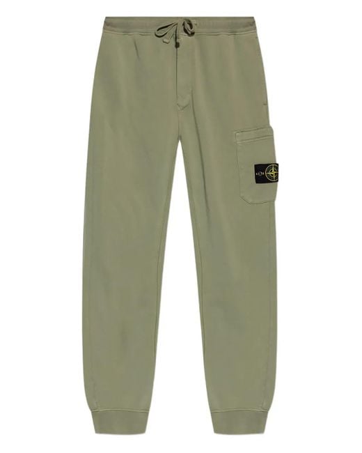 Stone Island Jogginghose mit aufgesetzter Tasche in Green für Herren