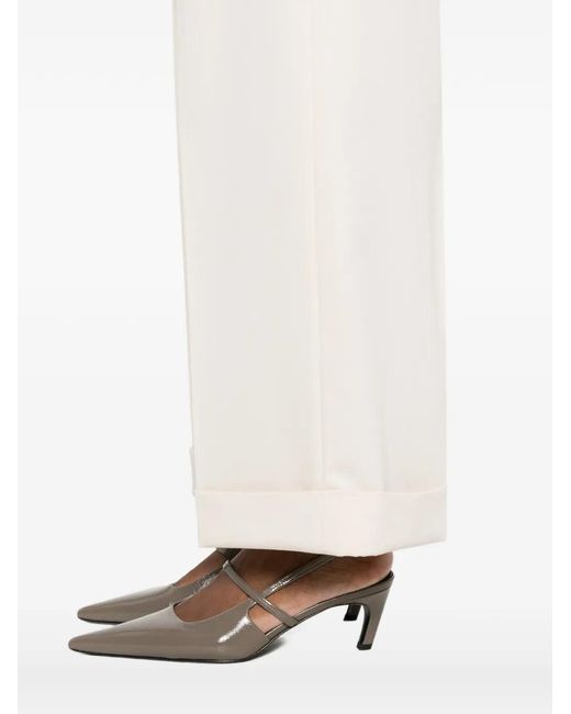 L.b.m. 1911 White Rolled-Cuff Trousers