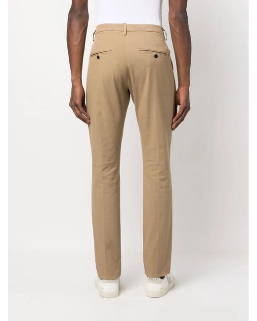Dondup Straight Chino in het Natural voor heren
