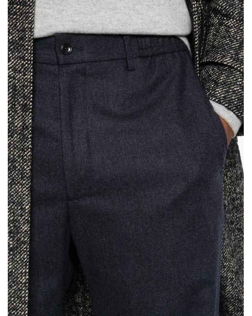 Tagliatore Blue Pantalon À Taille Élastiquée for men