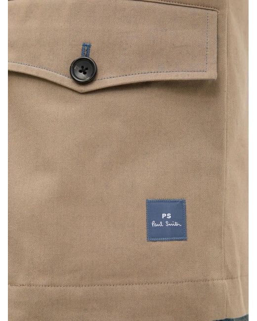 Paul Smith Jacke Mit Reißverschlussdetail in Natural für Herren