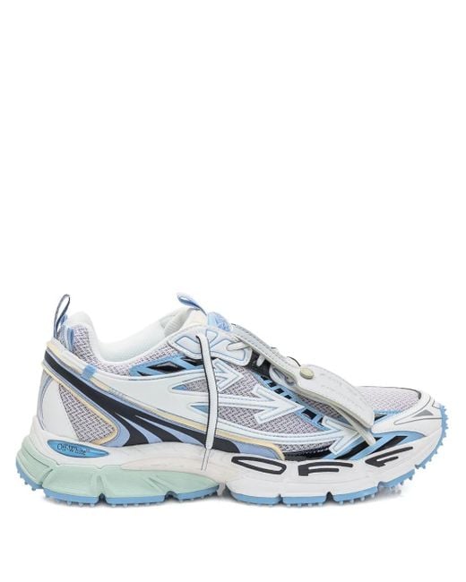 Off-White c/o Virgil Abloh Be Right Back Sneakers Met Vlakken En Veters in het White voor heren