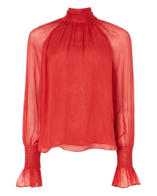 Temperley London Quintette ブラウス Red