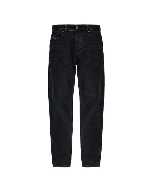 DIESEL Black Logo D-Macs Denim for men