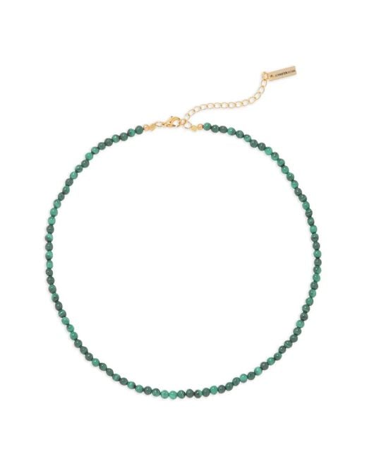 Jennifer Behr Metallic Ersa Beaded Necklace