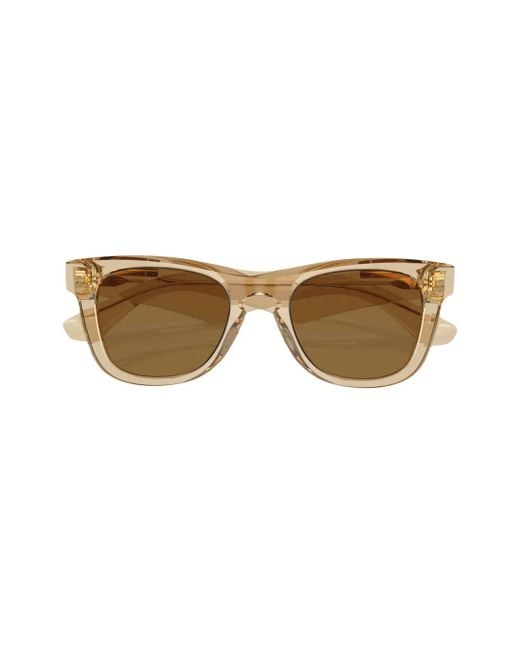 Burberry Natural Transparent-Design Square-Frame Sunglasses for men