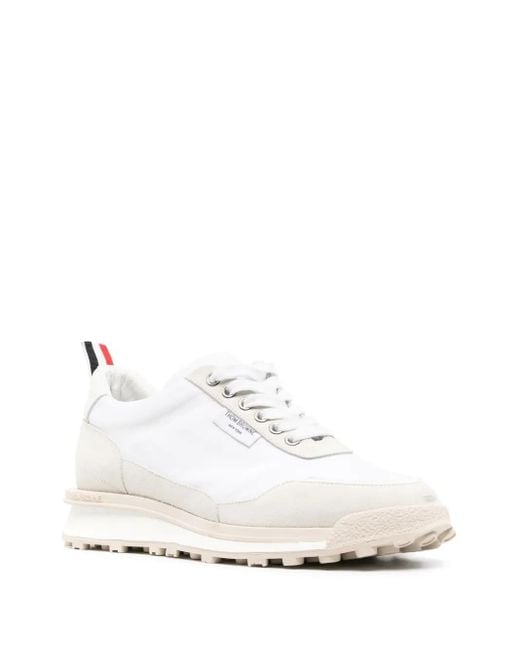 Thom Browne White Alumni Sneaker
