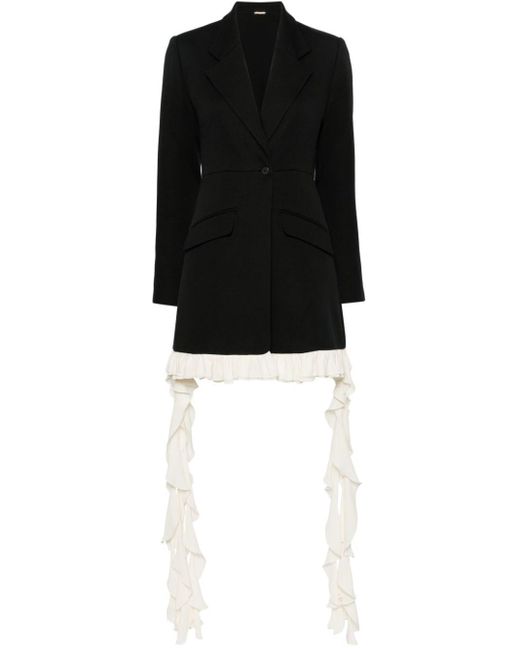 Robe courte Alondra à design drapé Alexis en coloris Black