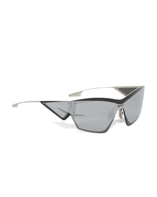 Givenchy Gray Geometric-Frame Sunglasses for men
