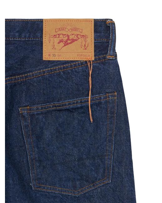 Fortela Blue Johnny High-Waist Jeans for men