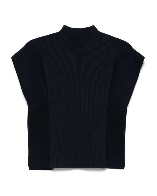 CFCL Blue Portrait Crease Top