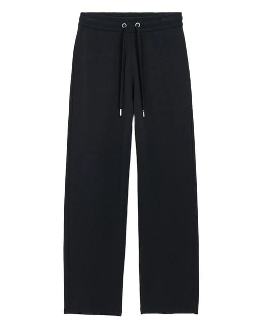 AMI Blue Drawstring-Fastening Track Pants for men