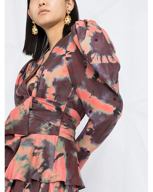 Ulla Johnson Brown Semira Mini Dress