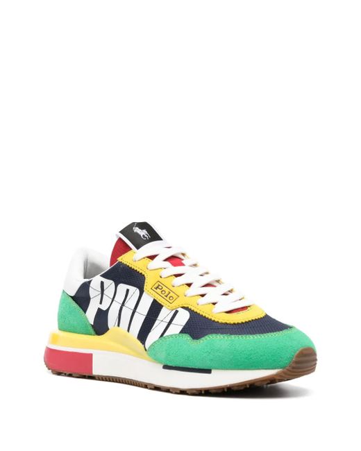 Polo Ralph Lauren Green Train 89 Sneakers for men