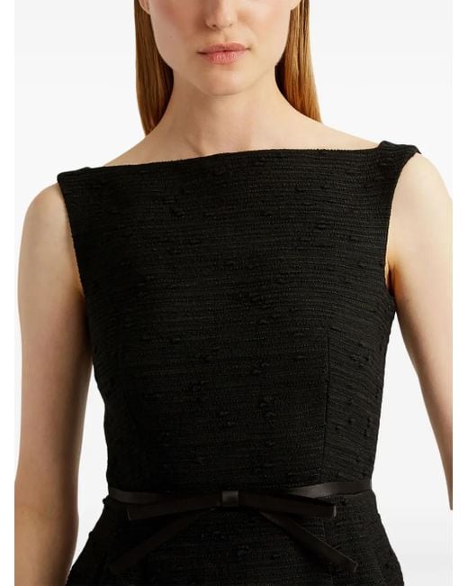 Erdem Black Pencil Sleeveless Midi Dress