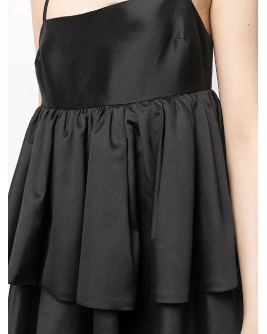 Macgraw Gelaagde Mini-Jurk in het Black