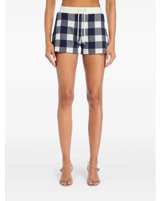 Bermudas Nello a cuadros gingham SER.O.YA de color Blue